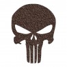 Stickers Pochoir Logo Punisher en Négatif